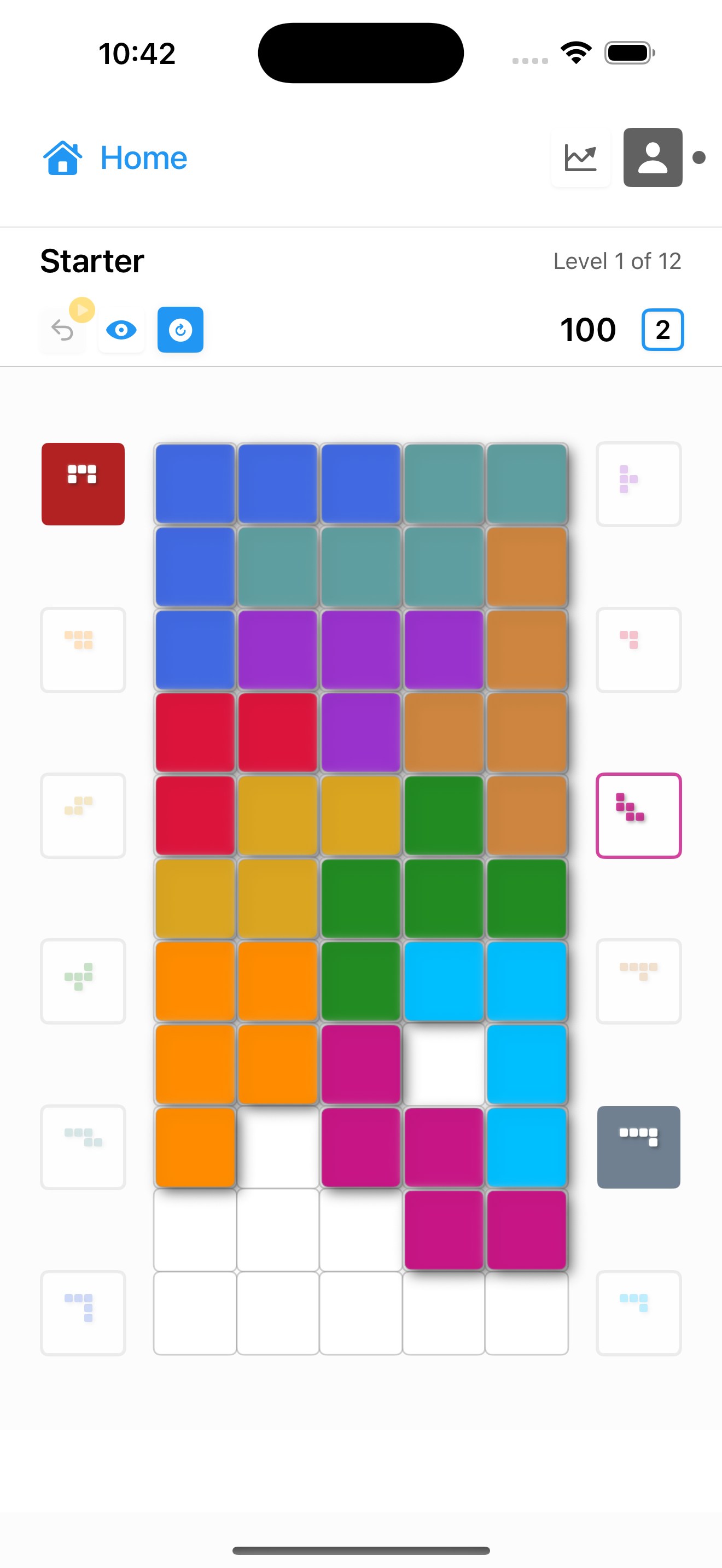 Spatial Patch App on iPhone